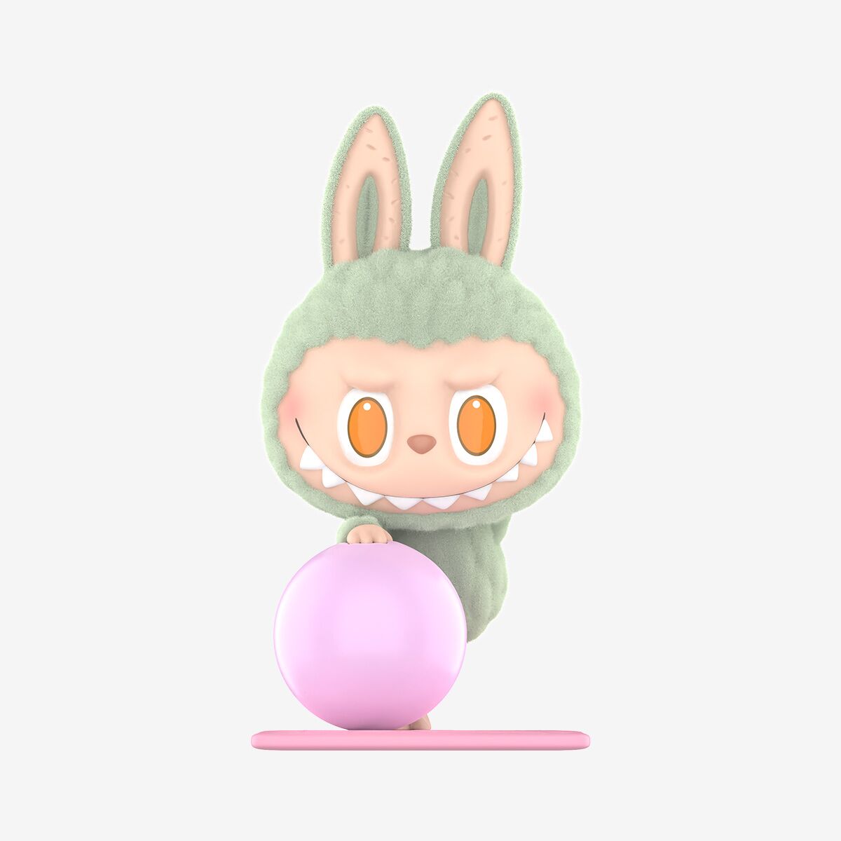 Labubu Zone Out Figurine – Lazy Yoga Series