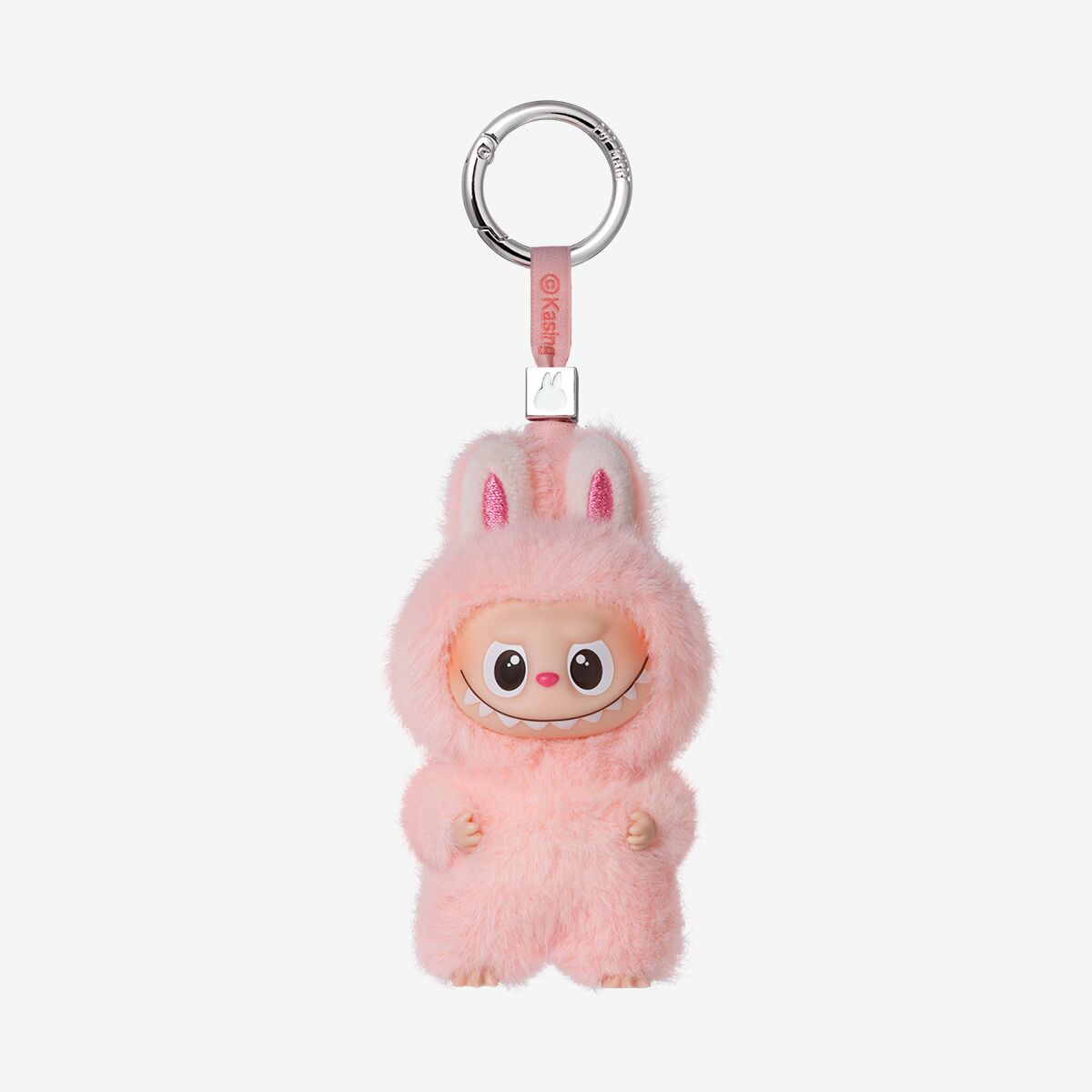 Labubu Pin for Love Pink – Blind Box Kawaii Plush Pendant - My